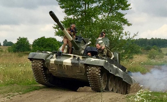 Obrázek pro Projížďka v bojovém tanku