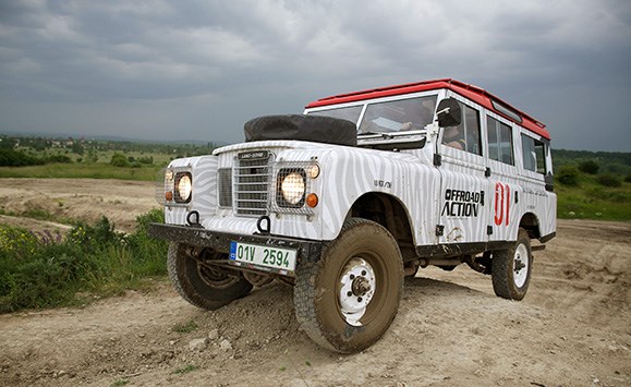 Obrázek pro Land Rover zkušební offroadová jízda 