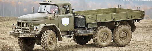 Obrázek pro Řízení vojenského nákladního auta