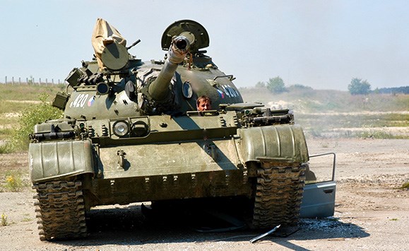 Image for page Battle Tank Driving Standard - T-55