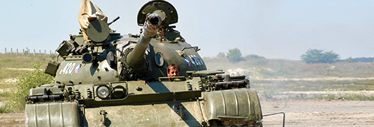 Image for page Battle Tank Driving Standard - T-55