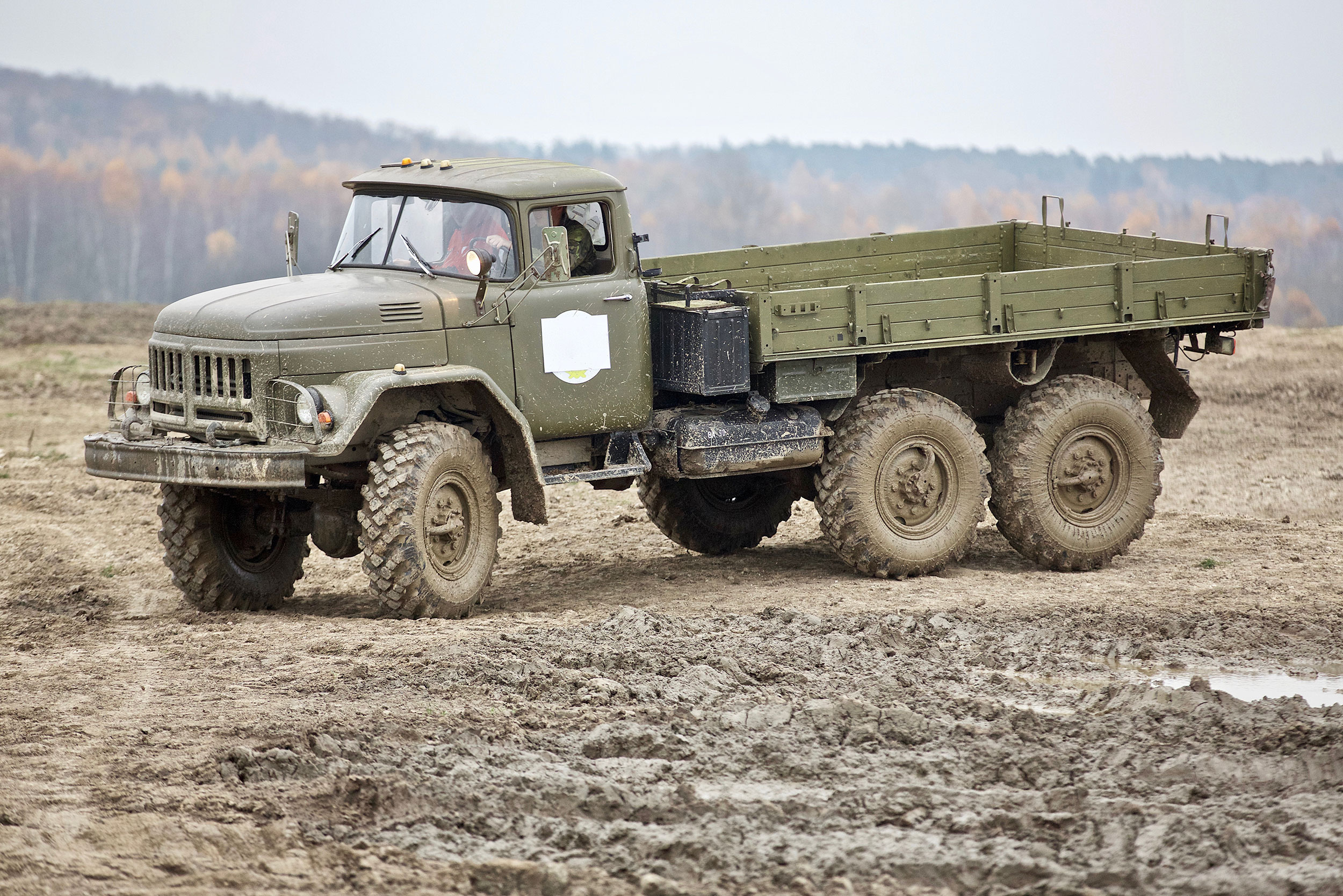 ZIL 131 Russian Army Truck