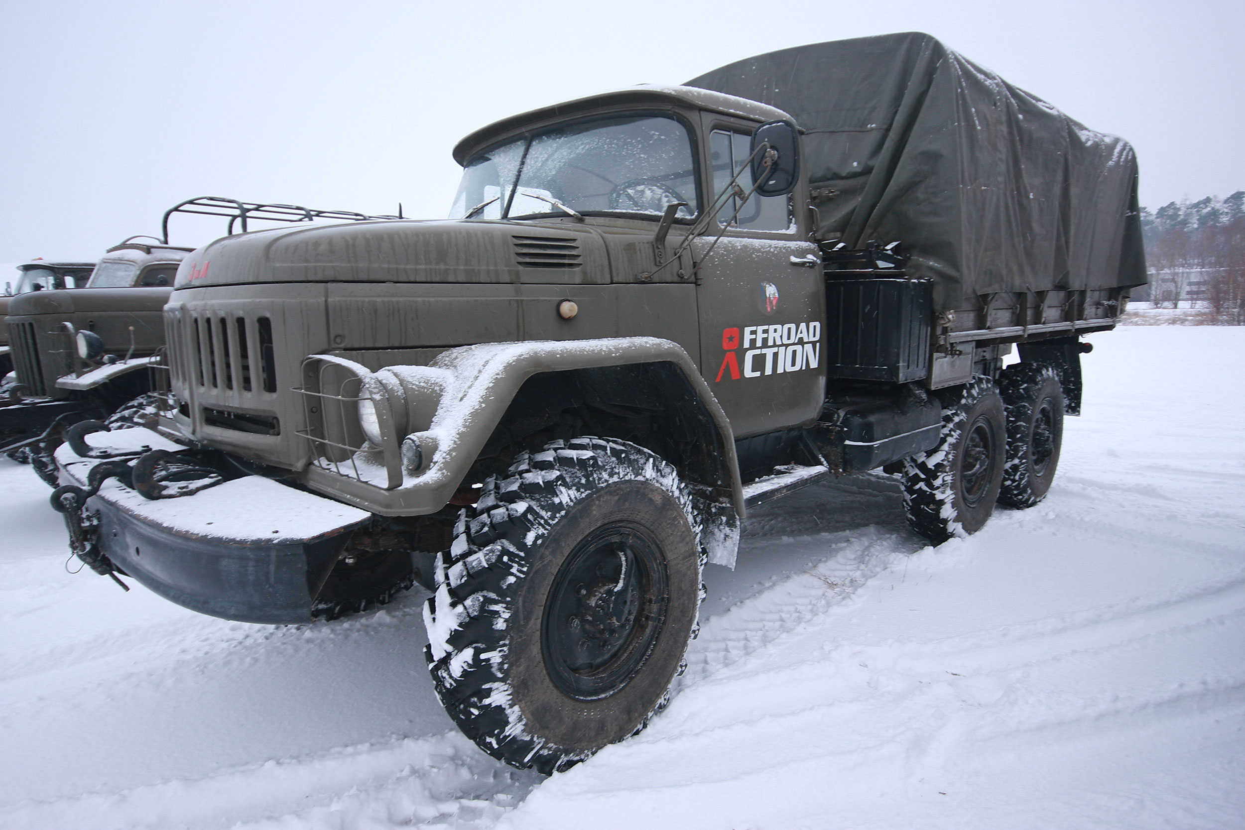 ZIL 131 Russian Army Truck