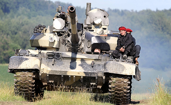  Corporate events tanks and guns