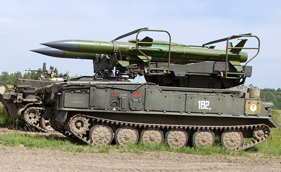 Image for page Kub Surface-to-Air Missile System 'SA6 Gainful'